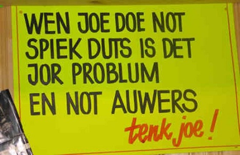 Spieking Inglish? Spieking Inglish?